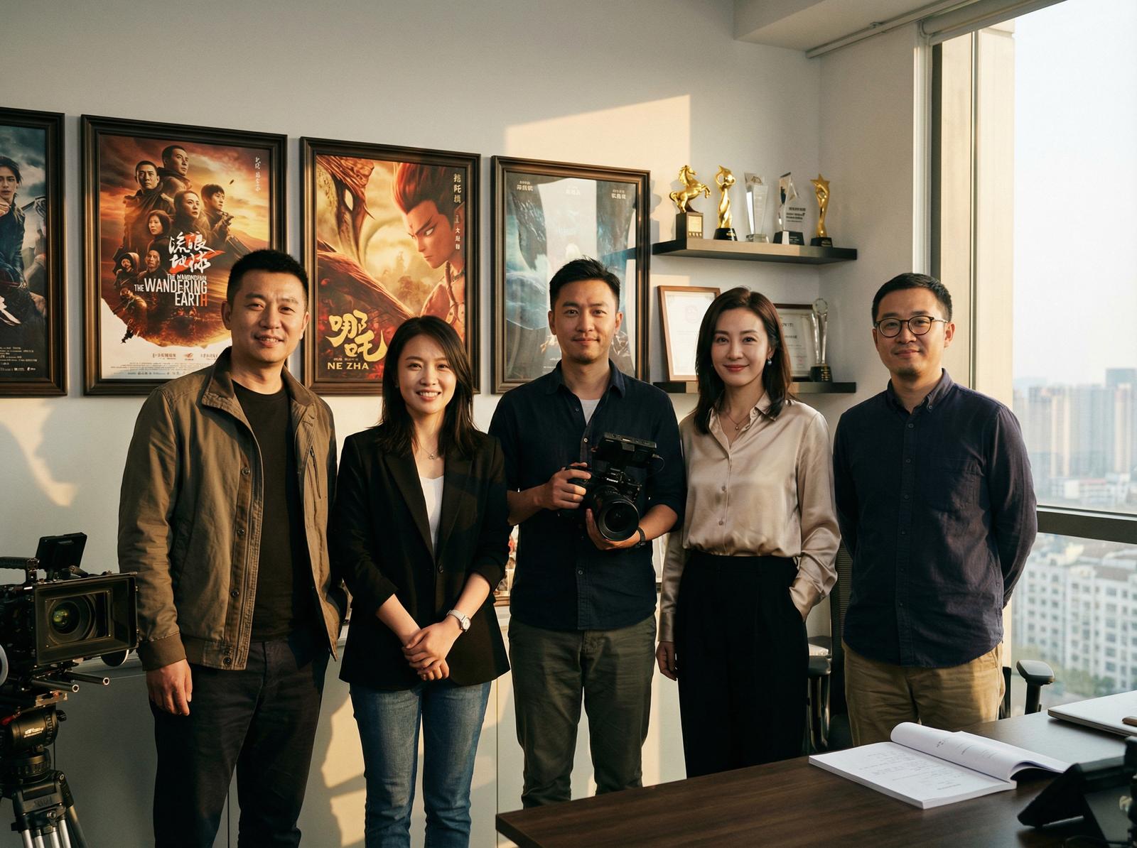 猎奇传媒专家团队合影